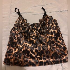 Forever 21 Leopard Print Tank Top